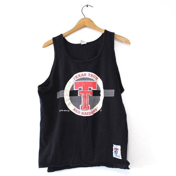 Vintage Texas Tech University Raiders Tank Top Large - Picture 1 of 4